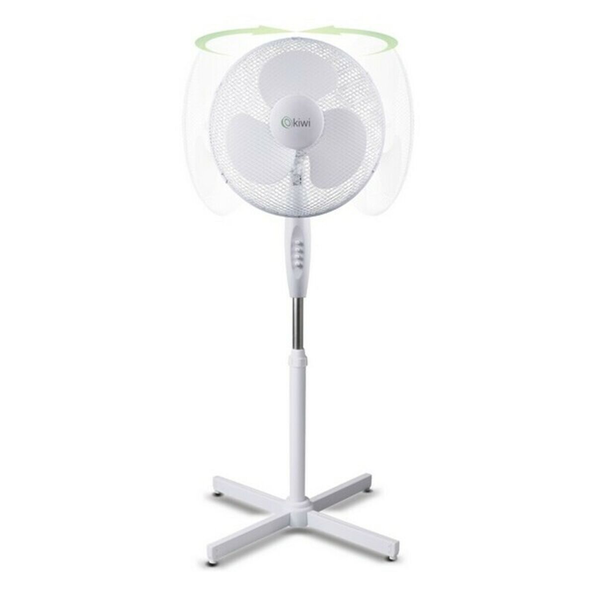 Pastatomas ventiliatorius Kiwi Balta 45 W (Ø 40 cm)